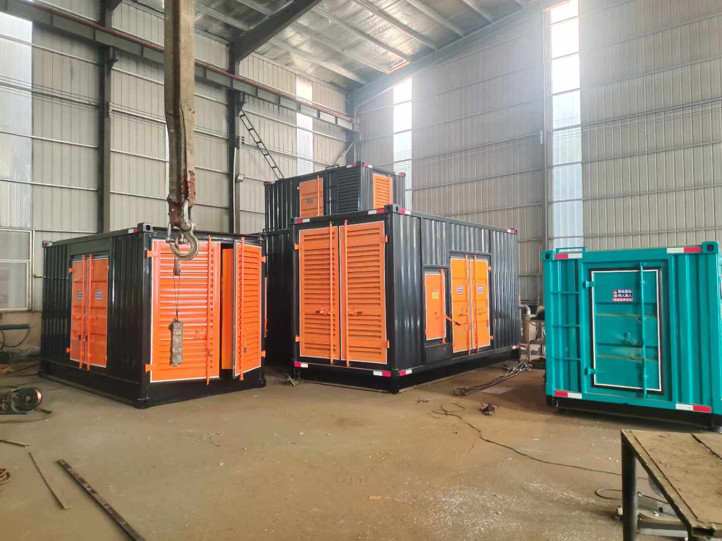 蓬安500kw柴油发电机组可以带动多少功率设备？